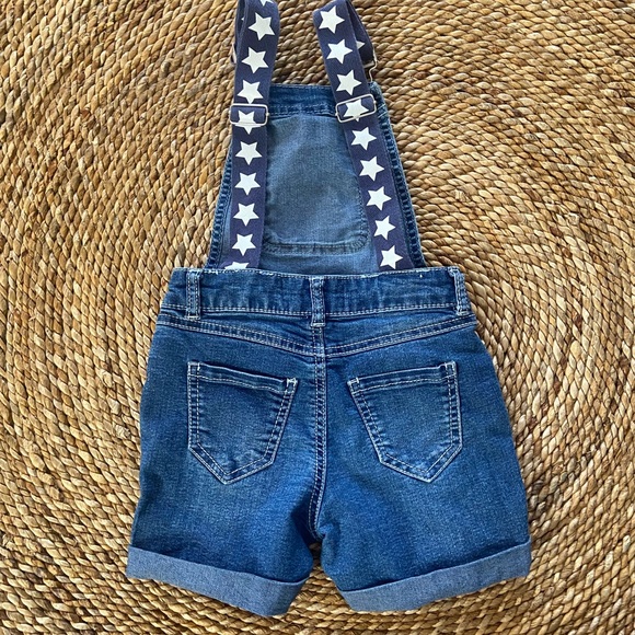 Disney Stars and Stripes girls Xs overalls - Picture 4 of 5